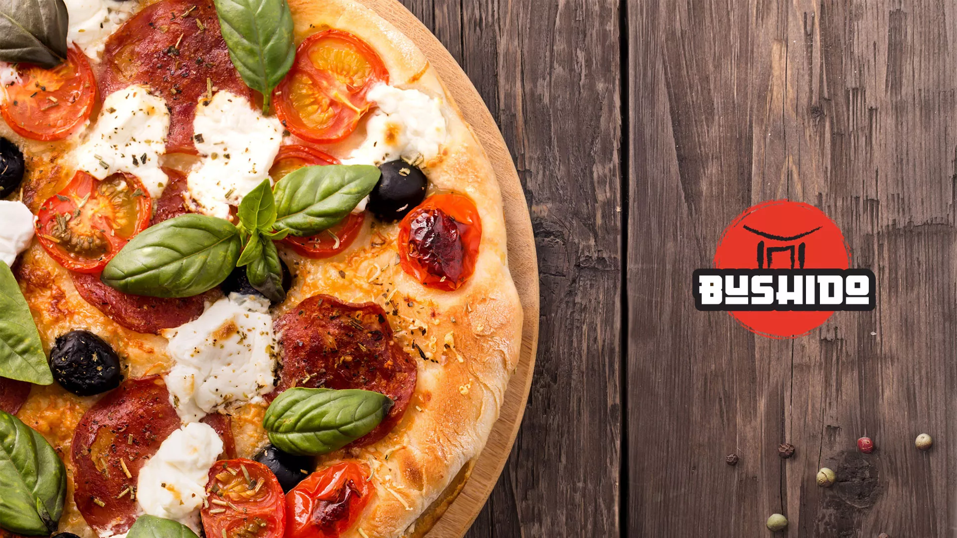 Разработка сайта для пиццерии «BUSHIDO» в Зеленодольске