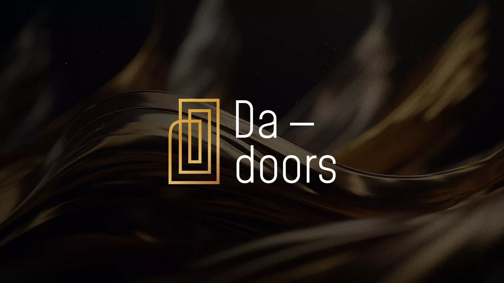 Разработка логотипа для компании «DA-DOORS» в Зеленодольске